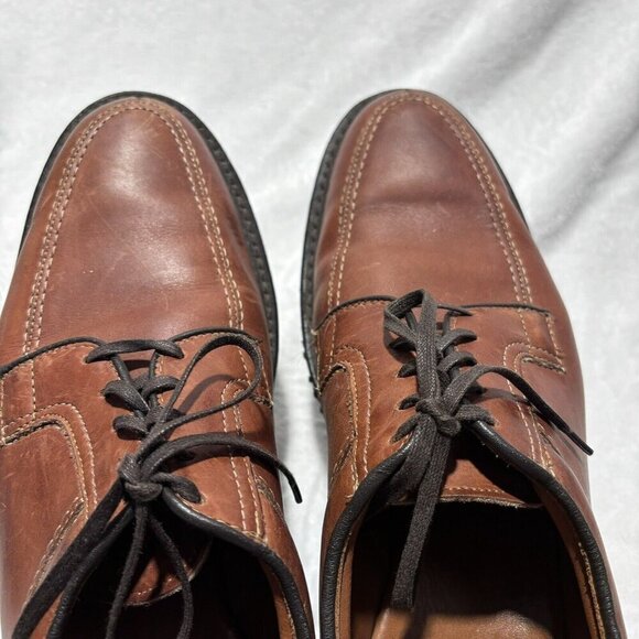Allen Edmonds Mens Size 14 2R Brown Comfort Shoes Wilbert Oxfords 1951 45309 Dst - Picture 10 of 12